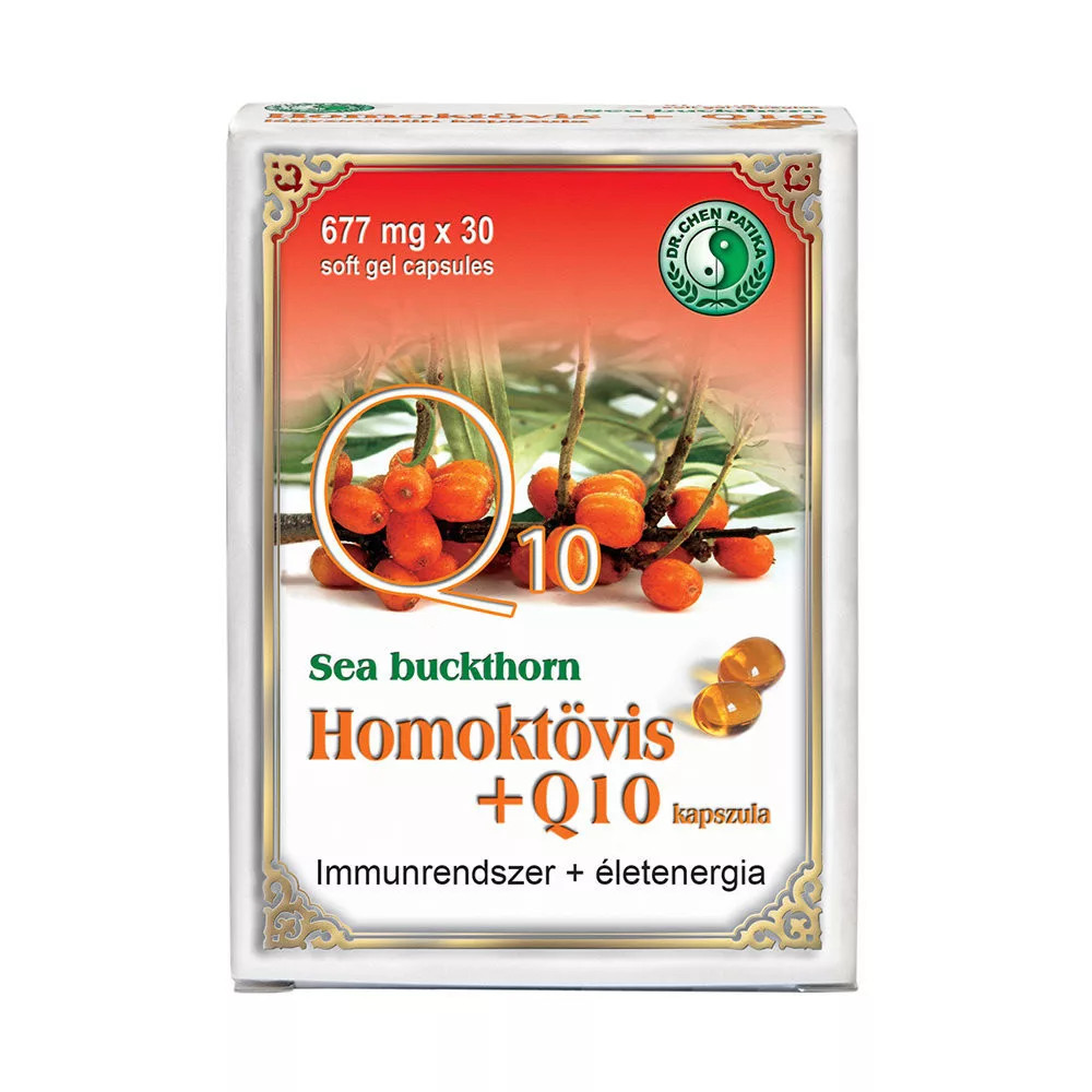 DR.CHEN HOMOKTÖVIS+Q10 KAPSZULA 30db