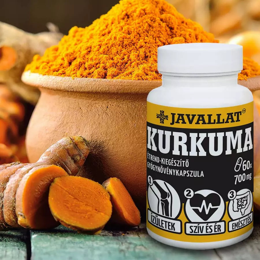 Javallat Kurkuma kapszula 60db