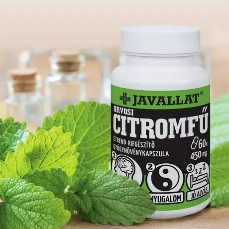 Javallat Orvosi Citromfű kapszula 60db