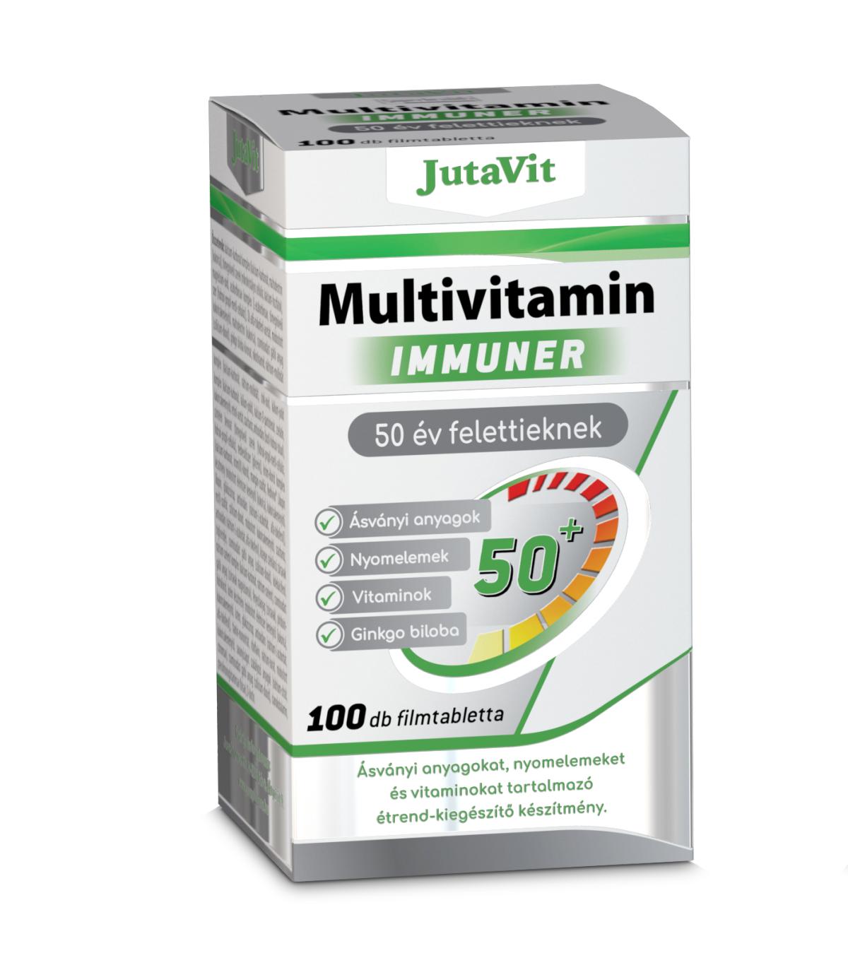 JutaVit Multivitamin 50 év felettieknek, 100db
