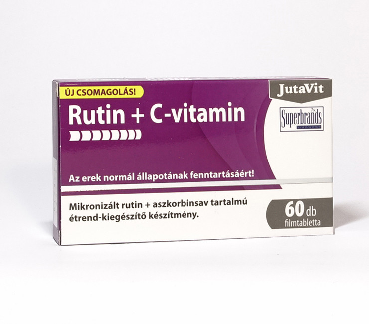 JUTAVIT RUTIN + C-VITAMIN 60DB