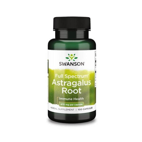 Swanson Astragalus gyökér 470 mg / 100 kapszula