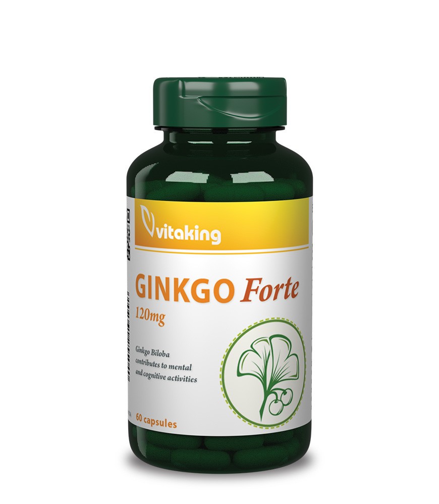 Vitaking Ginkgo Forte kapszula 120mg 60 db