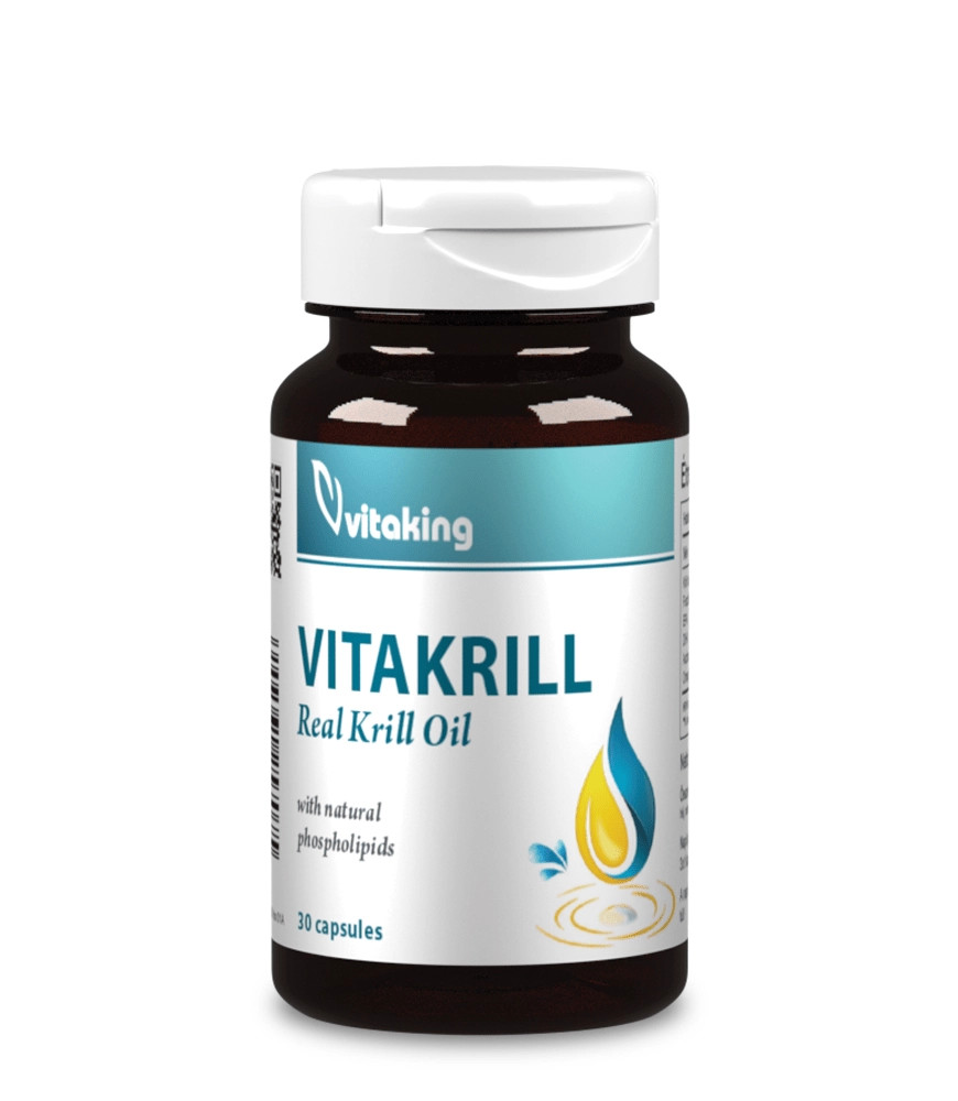 VITAKING REAL KRILL OIL 500MG 30DB