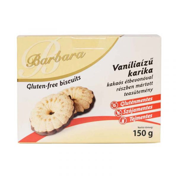 Barbara Vanília ízű karika 150g