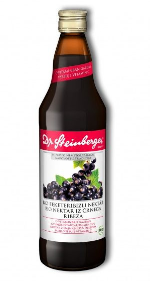 Dr. Steinberger Bio Feketeribizli nektár 750 ml