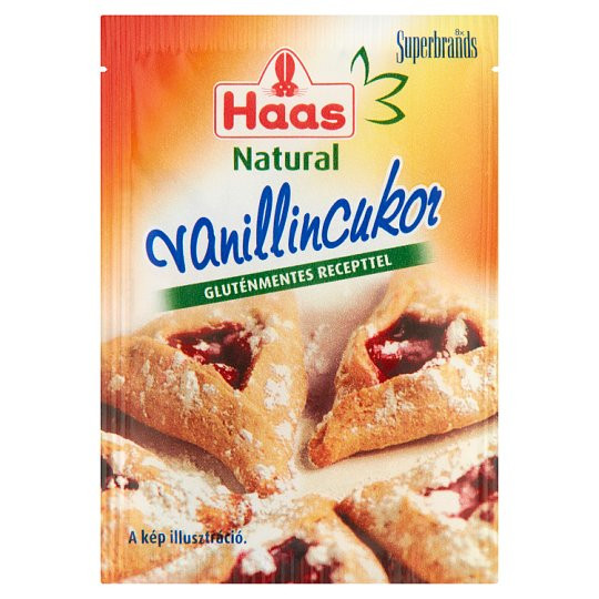 Haas Vaníliás cukor 8g