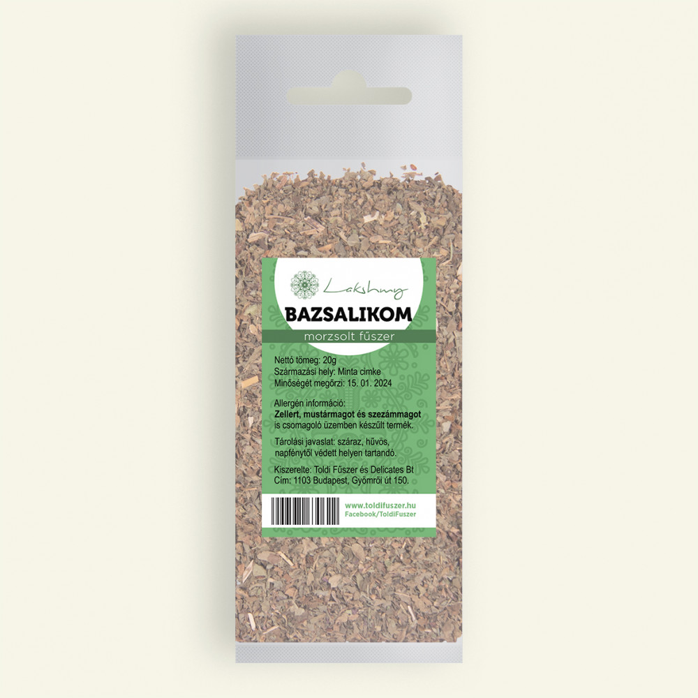 Lakshmi Bazsalikom morzsolt 20g