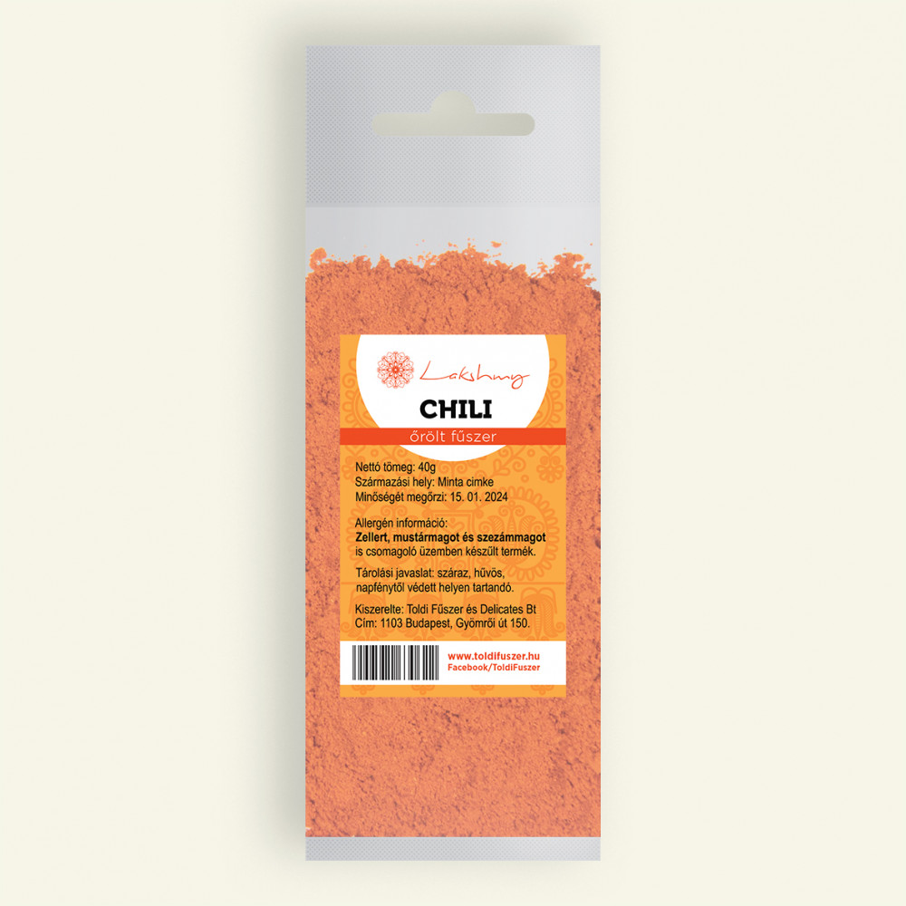 LAKSHMI CHILI ŐRÖLT 40G