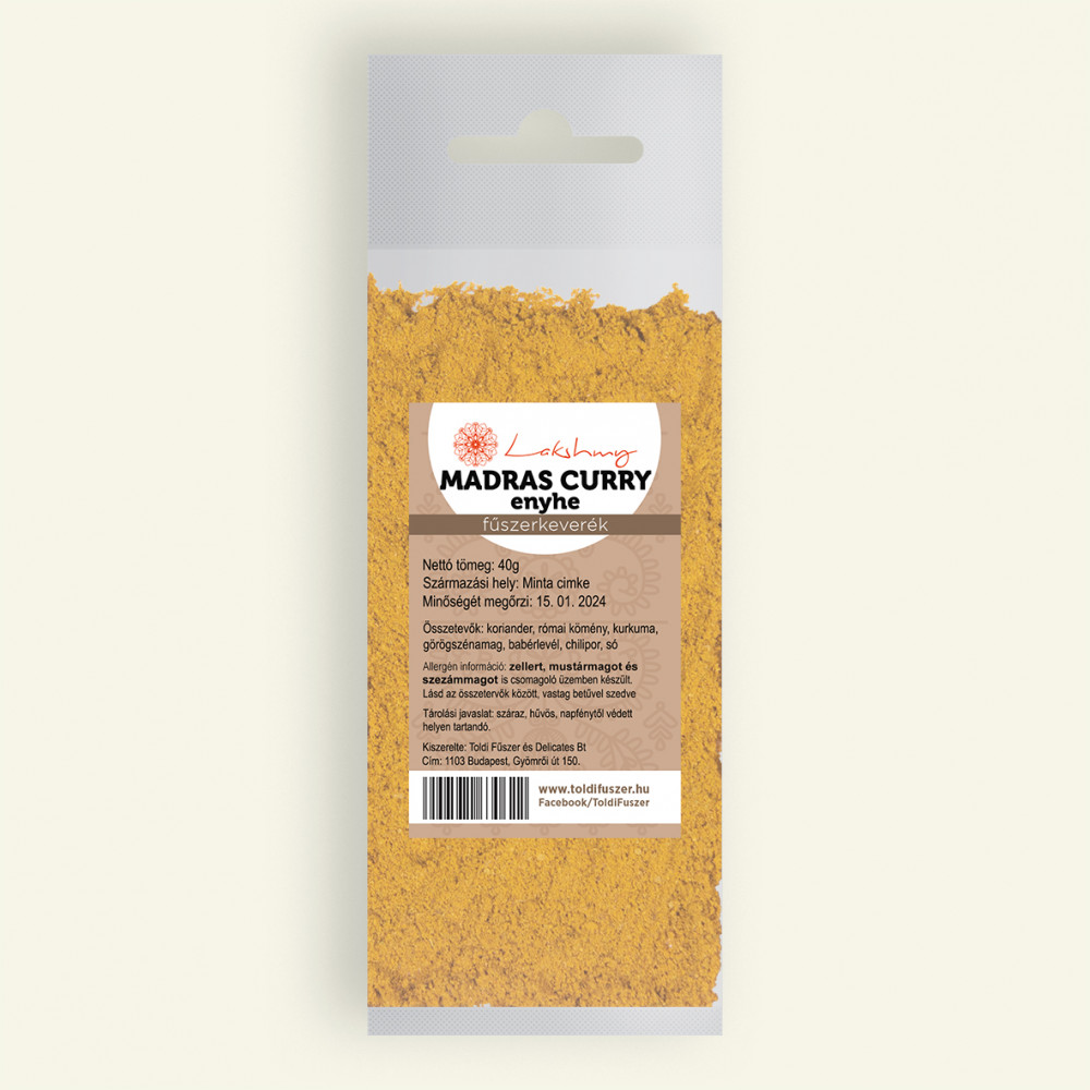 Lakshmi Madras Curry enyhe 40g