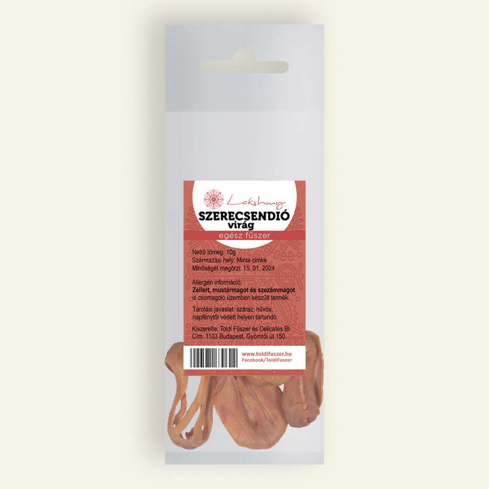 Lakshmi Szerecsendió virág egész 10g