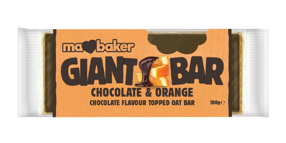 MA BAKER BELGA CSOKOLÁDÉS ÓRIÁS SZELET NARANCSDARA