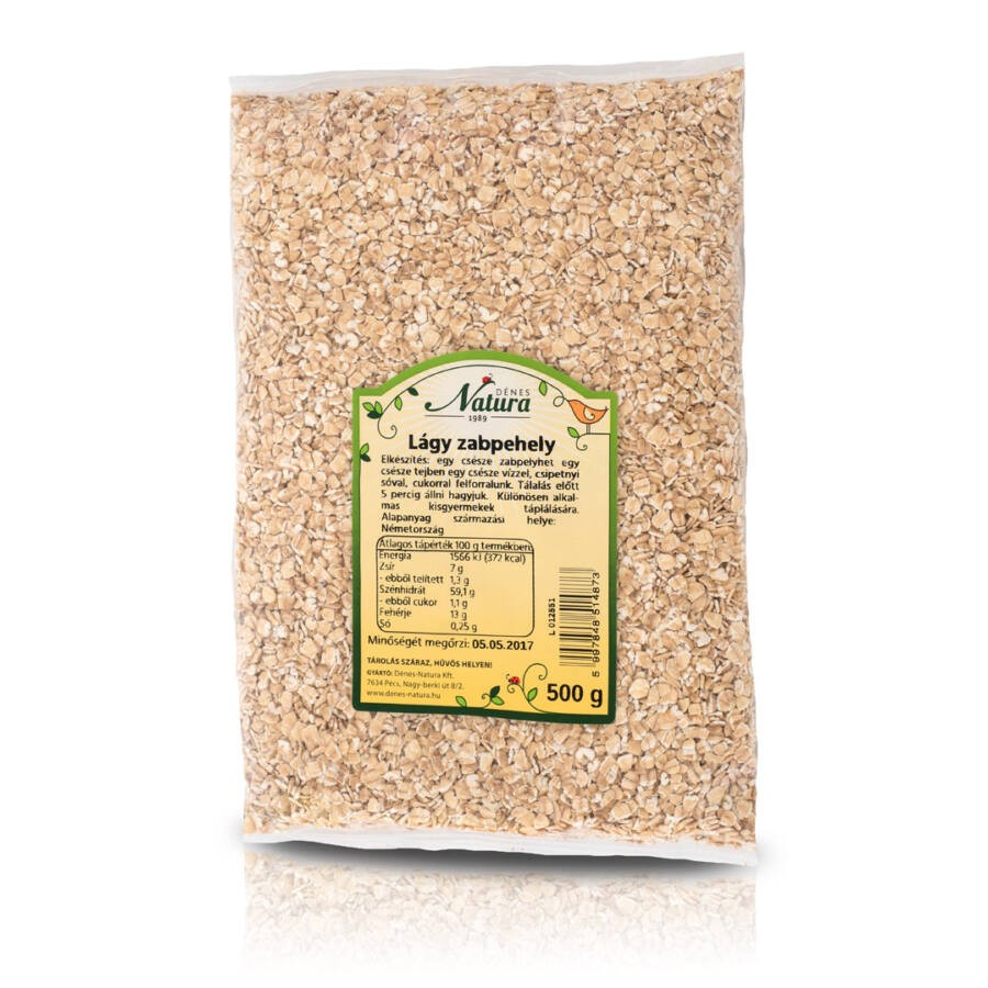 Dénes-Natura Lágy Zabpehely 500g