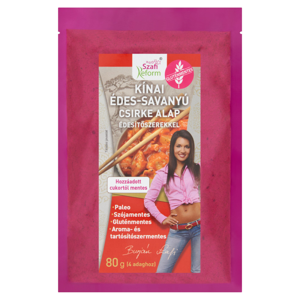 Szafi Reform Kínai édes-savanyú csirke alap (gluténmentes) 80g