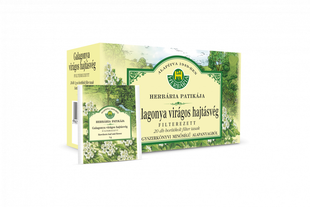 Herbária Galagonya virág tea 20 db