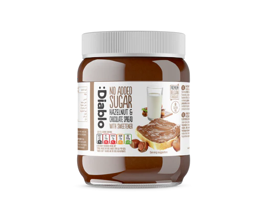 Diablo Cukormentes mogyorókrém 350g