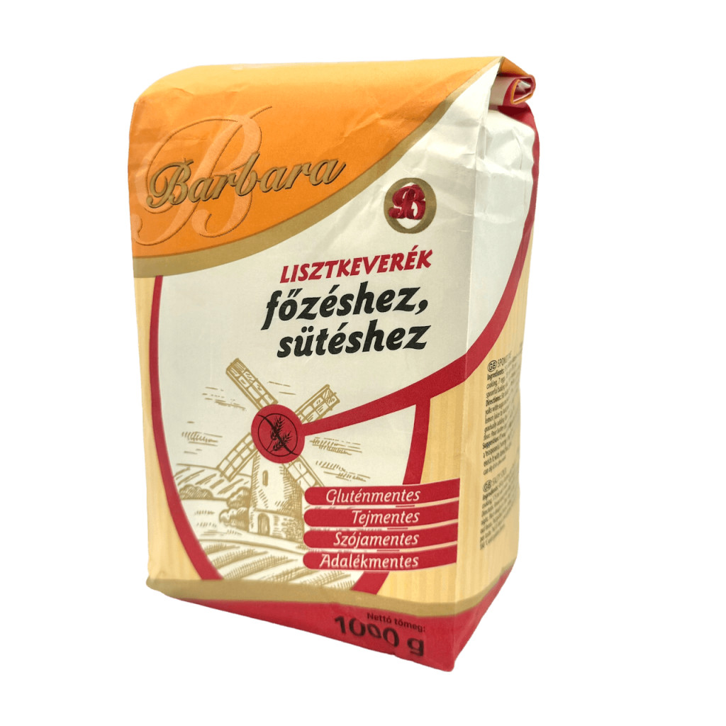 Barbara Gluténmentes lisztkeverék főzéshez, sütéshez 1000g