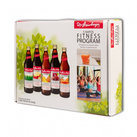 Dr. Steinberger 5 Napos Fitness csomag 5 x 750 ml