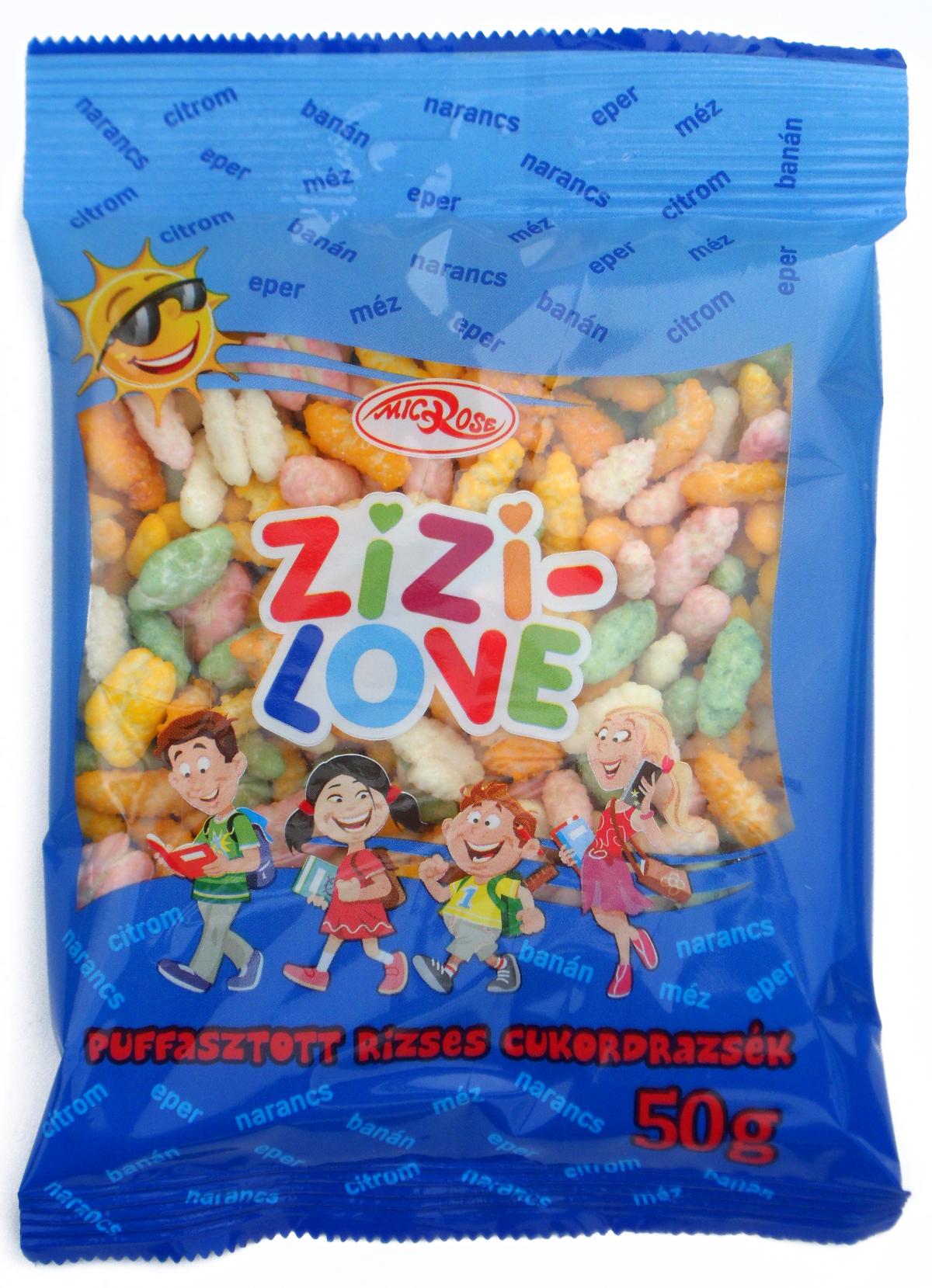 Microse Zizi vegyes ízű 50g