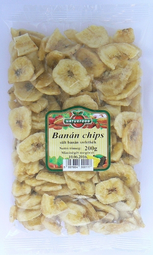 Naturfood Banán chips 200g