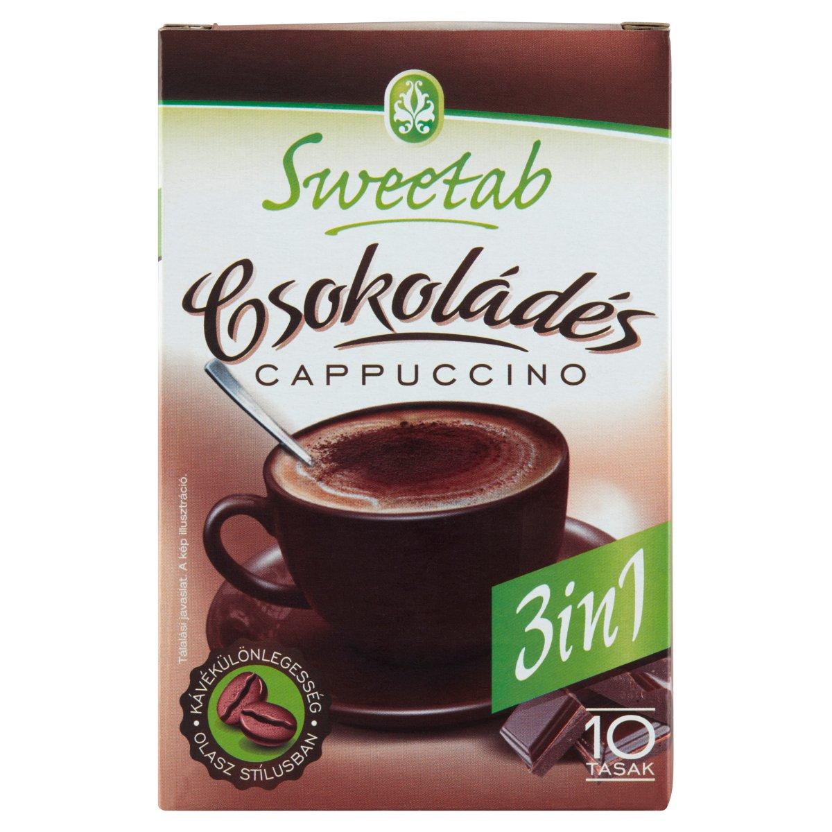 Sweetab Cappucino por csokis 10 db