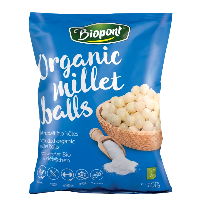 Biopont Bio kölesgolyó enyhén sós 100g