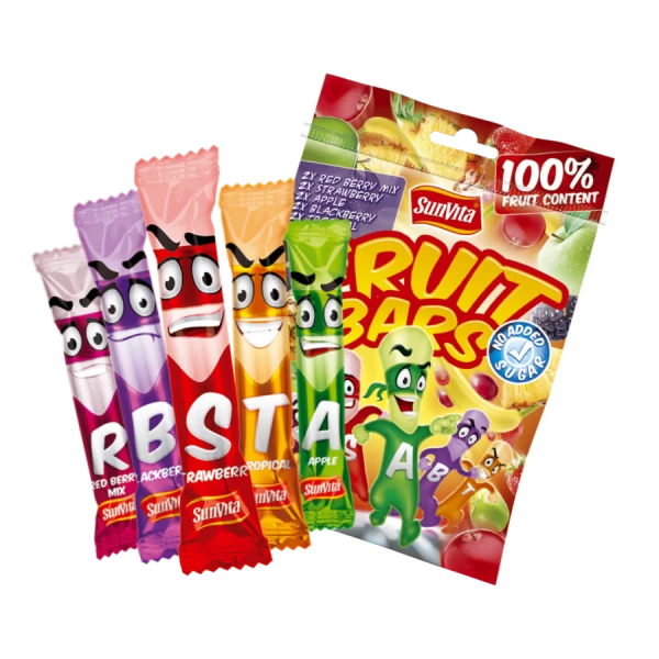 Sunvita Fruit Bars Gyümölcsszelet mix 10 db