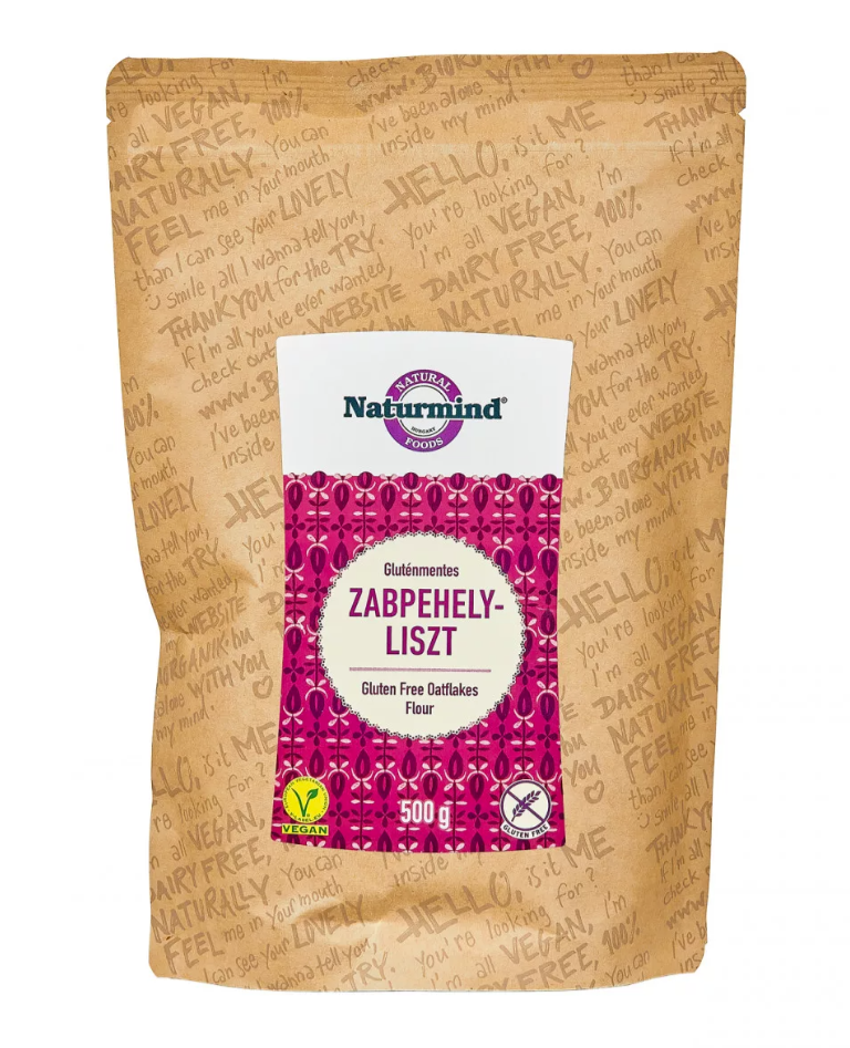 Naturmind gluténmentes zabpehelyliszt 500g