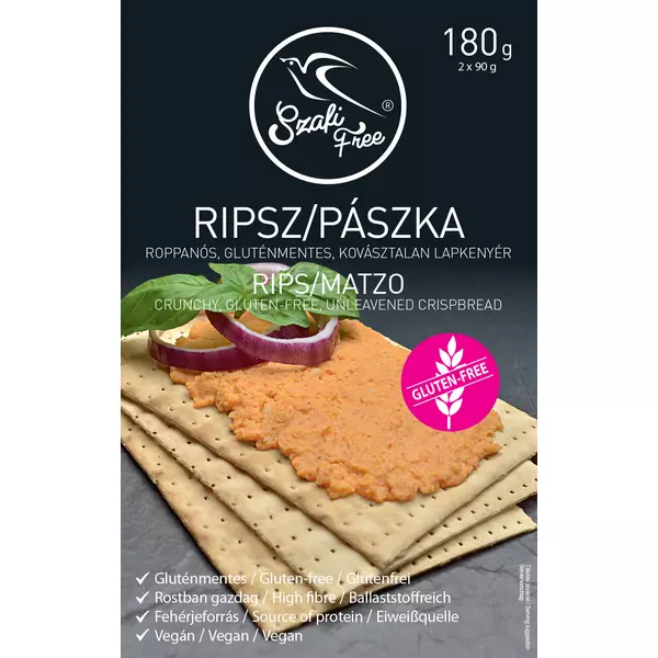 Szafi Free Ripsz / Pászka (gluténmentes) 180g