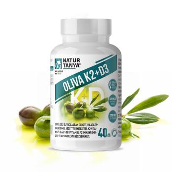 Natur Tanya Oliva K2+D3-vitamin 40 db Kép