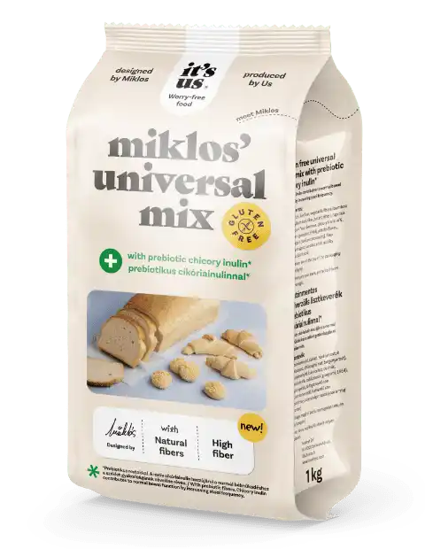 It's Us Miklos' Universal mix plus prebiotikus cikóriainulinnal 1000g