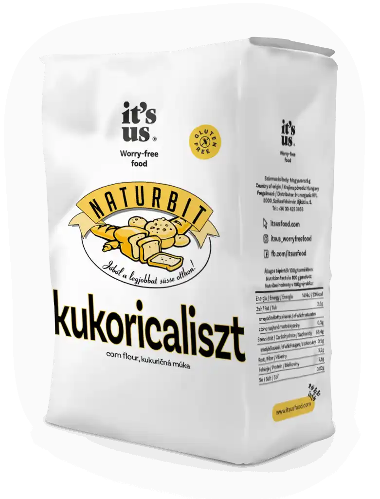 It's Us Naturbit Kukoricaliszt 1000g