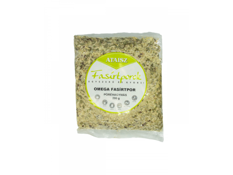 Ataisz Omega Fasírtpor Póréhagymás 200g