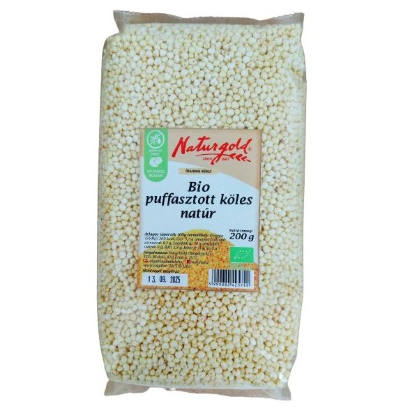 Naturgold Bio Puffasztott köles natúr 200g