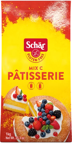 Schär Mix C - Mix Pâtisserie lisztkeverék süteményekhez 1000g