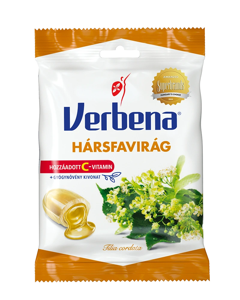 Verbena Hársfavirág cukorka 60g