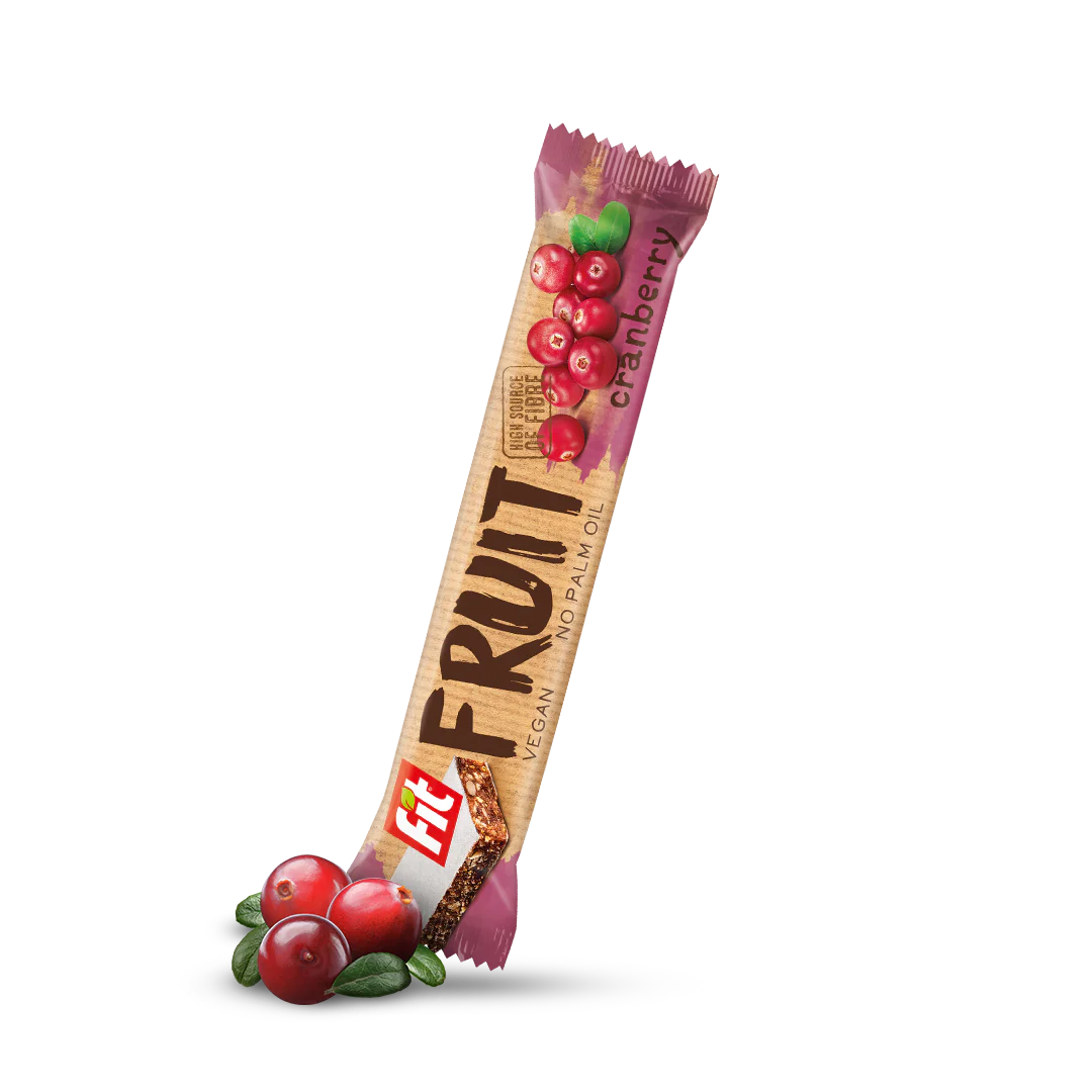 Fit Fruit müzliszelet vörösáfonyával 23g