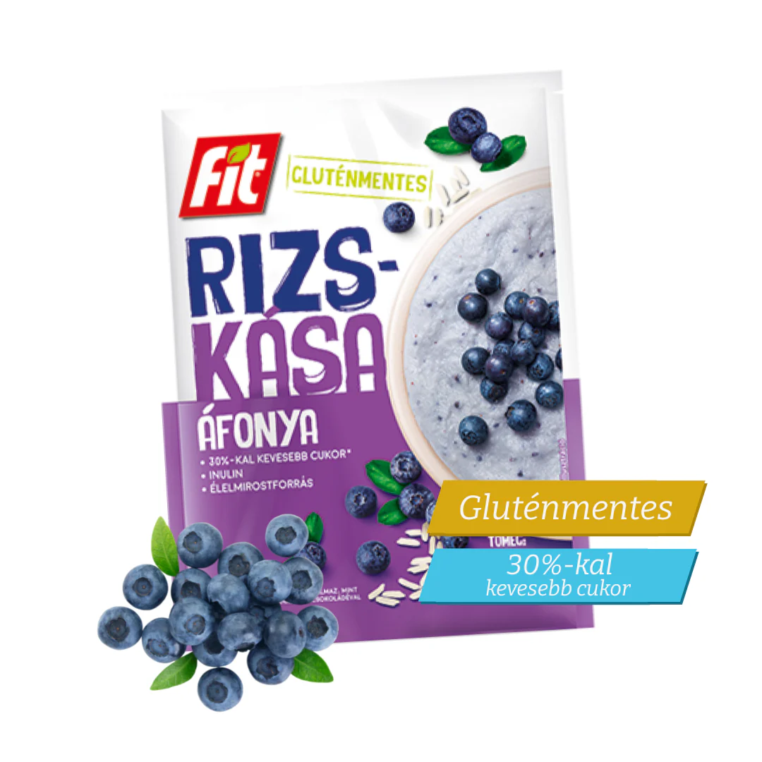 Fit Rizskása áfonyával (gluténmentes) 60g