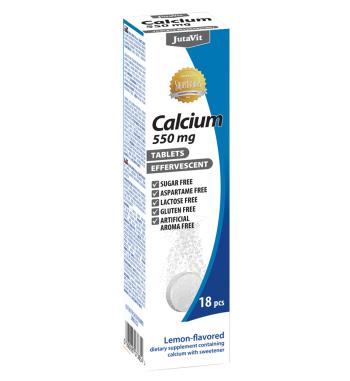 JutaVit Calcium 550mg pezsgőtabletta 16db Kép