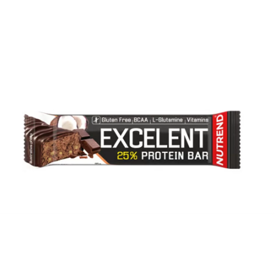 Nutrend Excelent Protein szelet csokoládé + kókusz 85g